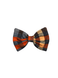 Classic Brown Flannel Bow Tie