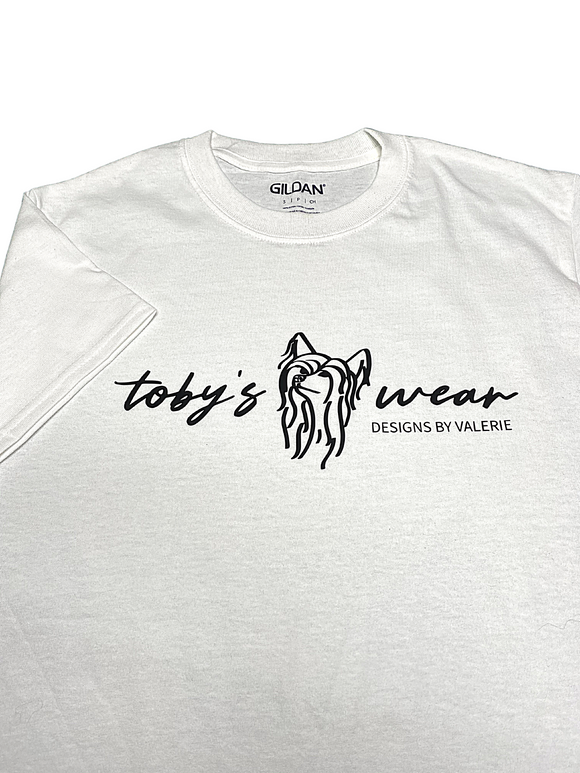Toby's Wear Branded White T-shirt