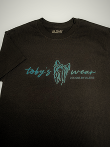 Toby's Wear Branded Black T-Shirt